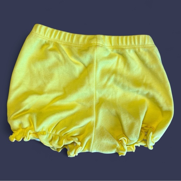 Kidgets Yellow Ruffle Shorts - Picture 2 of 3